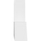 Ekena Millwork Portland Architectural Grade PVC Gable Bracket, 48"W x 14"H x 4"D x 6"F, 7/12 Pitch GBP048X14X0406POR00 - alternate 5